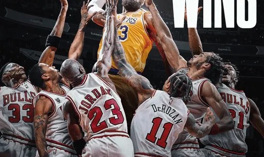 星空体育在线登录-BF晒海报：詹姆斯现在季后赛生涯的胜场数与公牛队史的相同